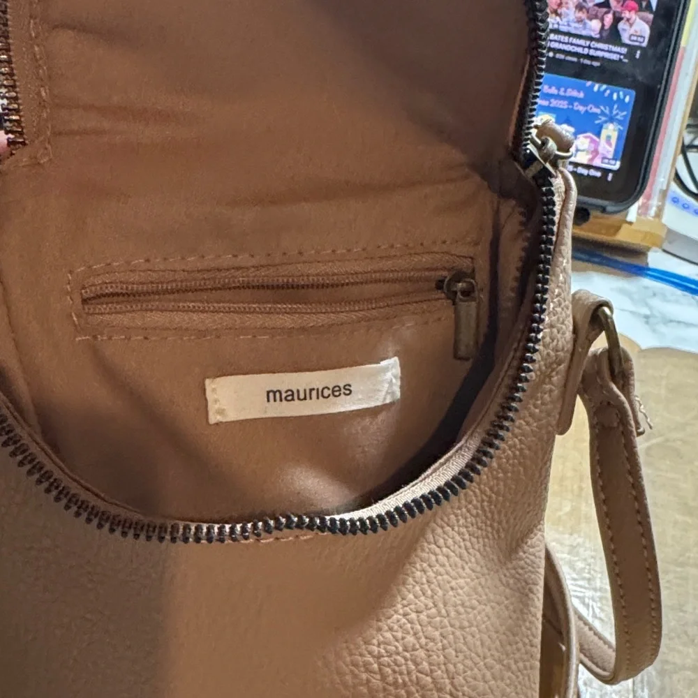 Maurices Beige Crossbody Bag - Picture 4 of 5